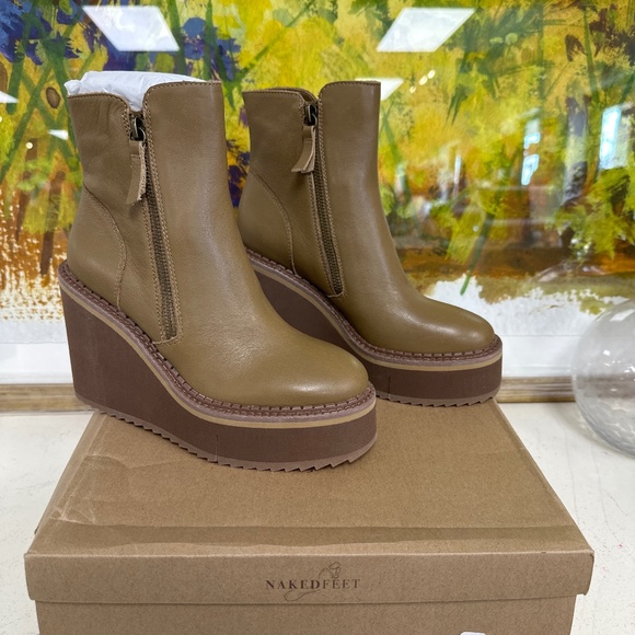 Naked Feet Wedge Boot - Picture 3 of 6